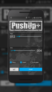 PushUp+ Screen 4